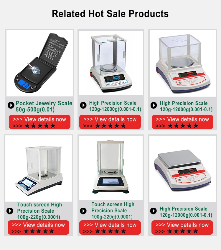 Gold Diamond Jewelry Balance Gram 1000g/0.01g Load Cell Electronic