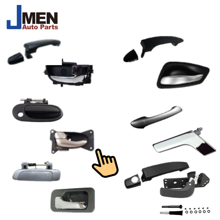 Manija De Guantera Para Ford Mondeo III (2000-2007) | Pieza 98BB-A0672-BAWR1 | Volante A La Izquierda | ABS Negro | Repuesto OEM