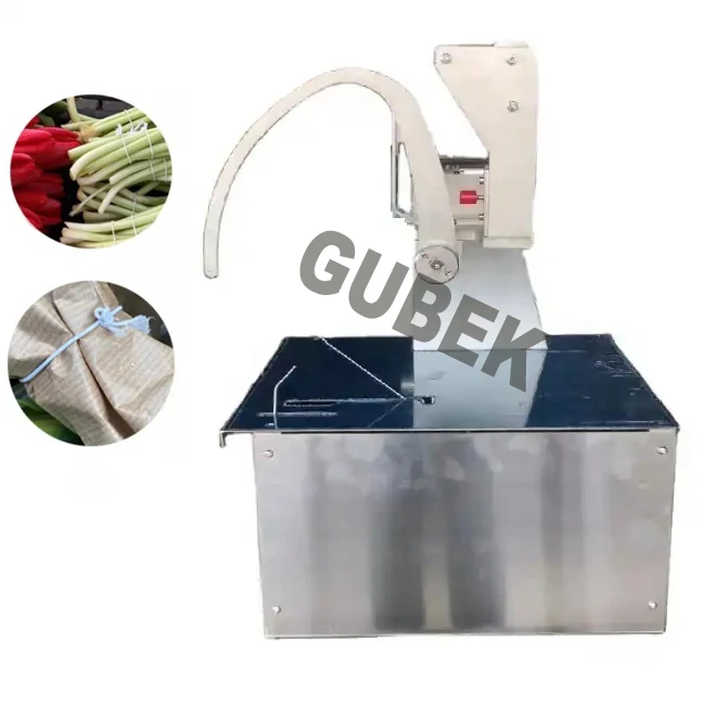Automatic Agarbatti Incense Stick with Elastic Rope Thread Strapping Bundling Binding Tying Machine