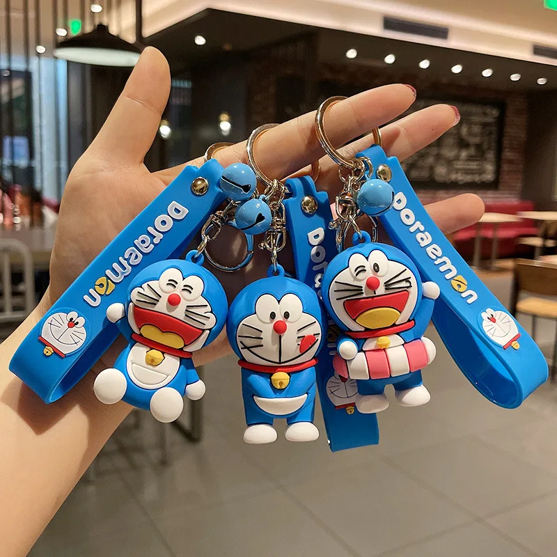 Cartoon Silicone Jingle Cat Doraemon Keychain Cute Doll Couple Bag Pendant  Car Gift Customization Key Chain Anime Keychain - Buy Cartoon Silicone  Jingle Cat Doraemon Keychain,Cute Doll Couple Bag Pendant Car Gift