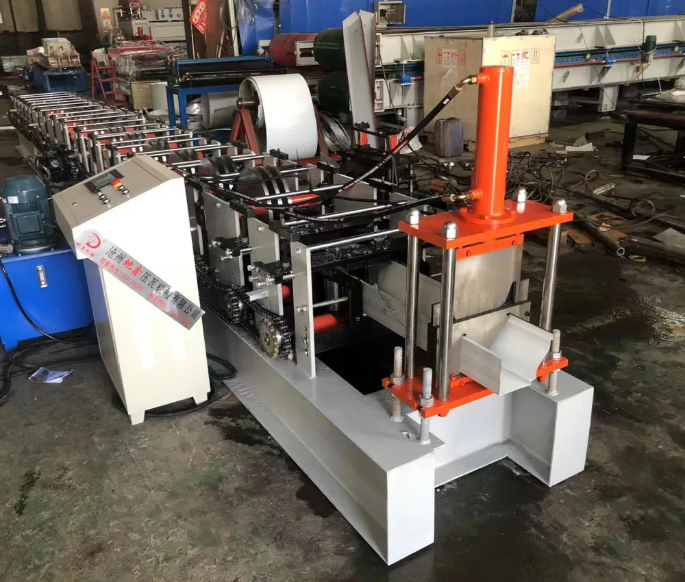 2022 Hot Sale Rain Gutter Forming Machine Roof Gutter Machine Seamless Gutter Machine Mobile