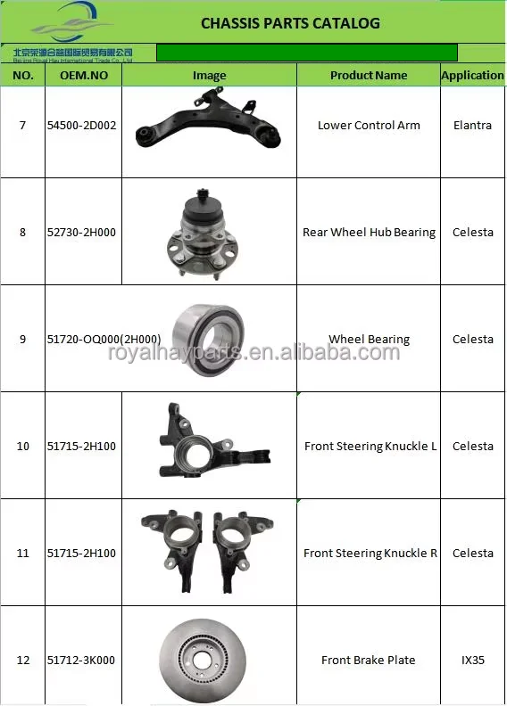 Original Spare Parts 49592-2Y200 Cv Joints for Hyundai  SOLARIS