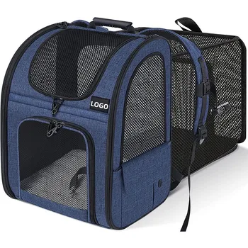 Scalable backpack pet carrier backpack for dogs and cats puppies