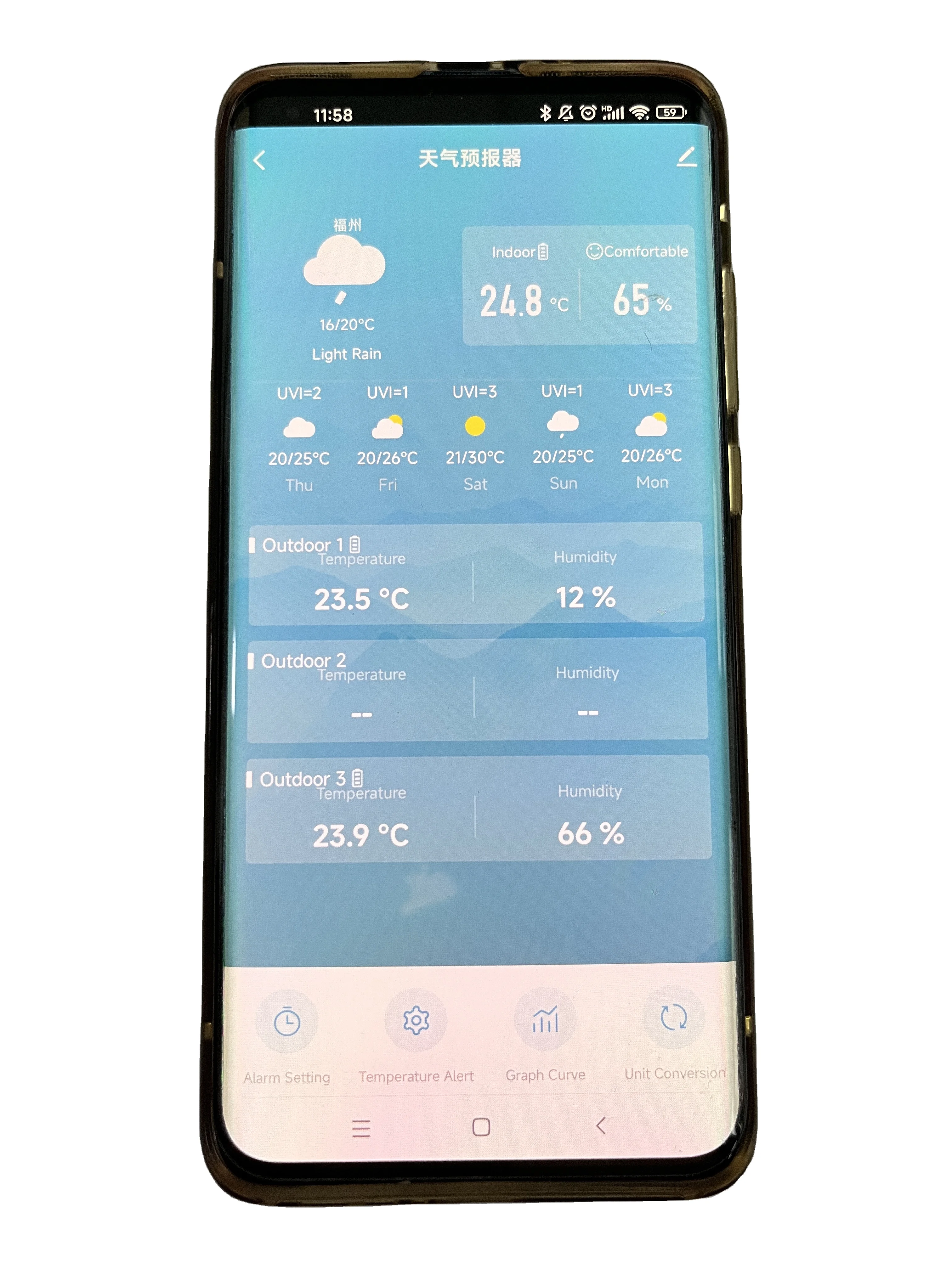 2023 New Weather Forecast Station with Temperature Humidity UV Index Wifi Weather Station