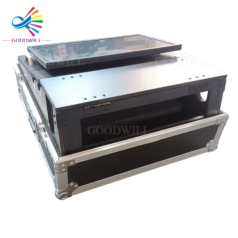 Goodwill Customized Flight Road Case for 1pcs 22'' Screen OnPC and Command Wing OEM Support