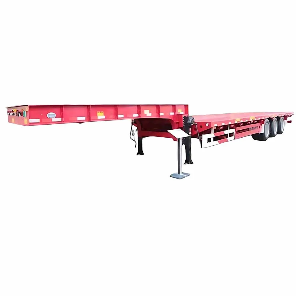 Hot Sale China Supply 3Axles 4Axles 60-80Tons Capacity Excavator Transport Low Bed Semi Trailer With Hydraulic Ramp