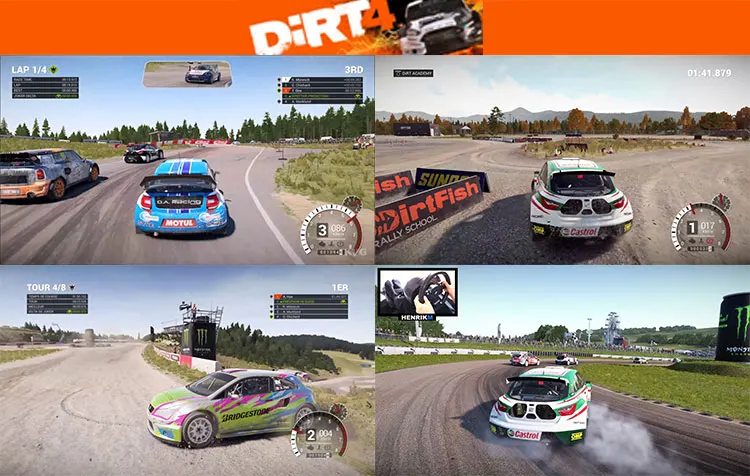 Three Screen Car Driving Simulator Driving School Equipment