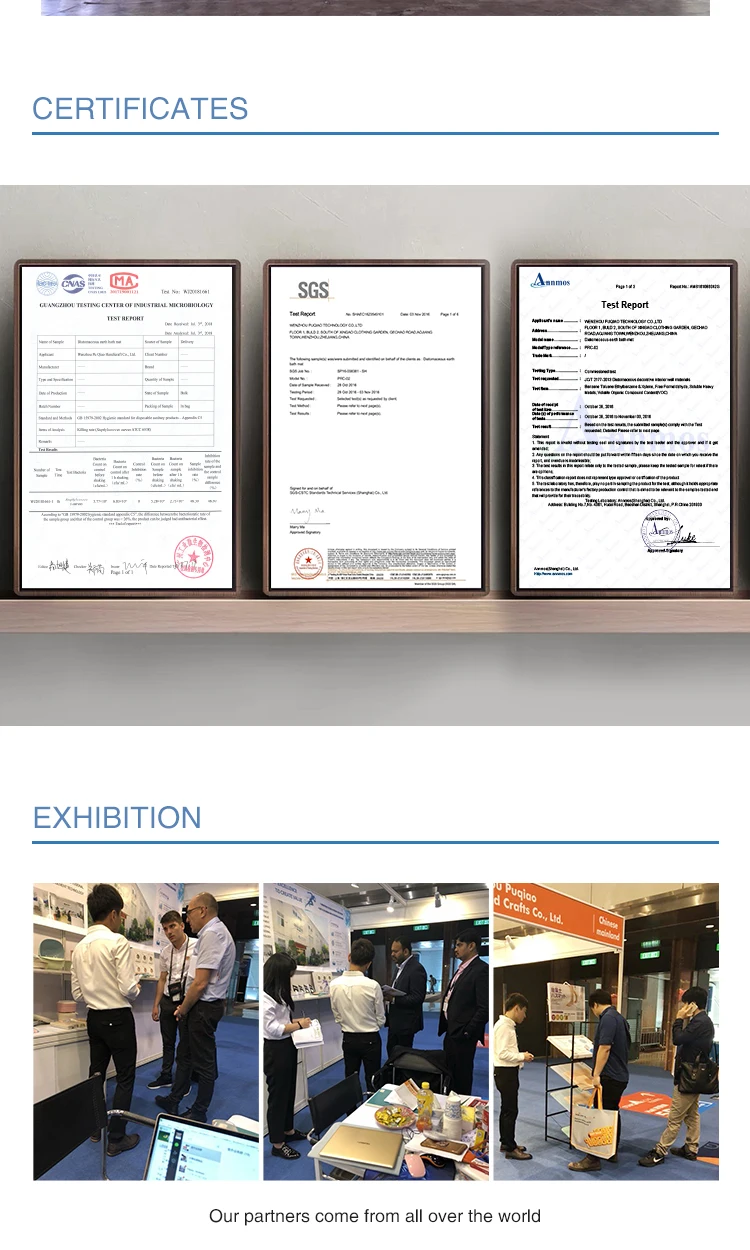 Manufacturer custom made design diatomite bath mat