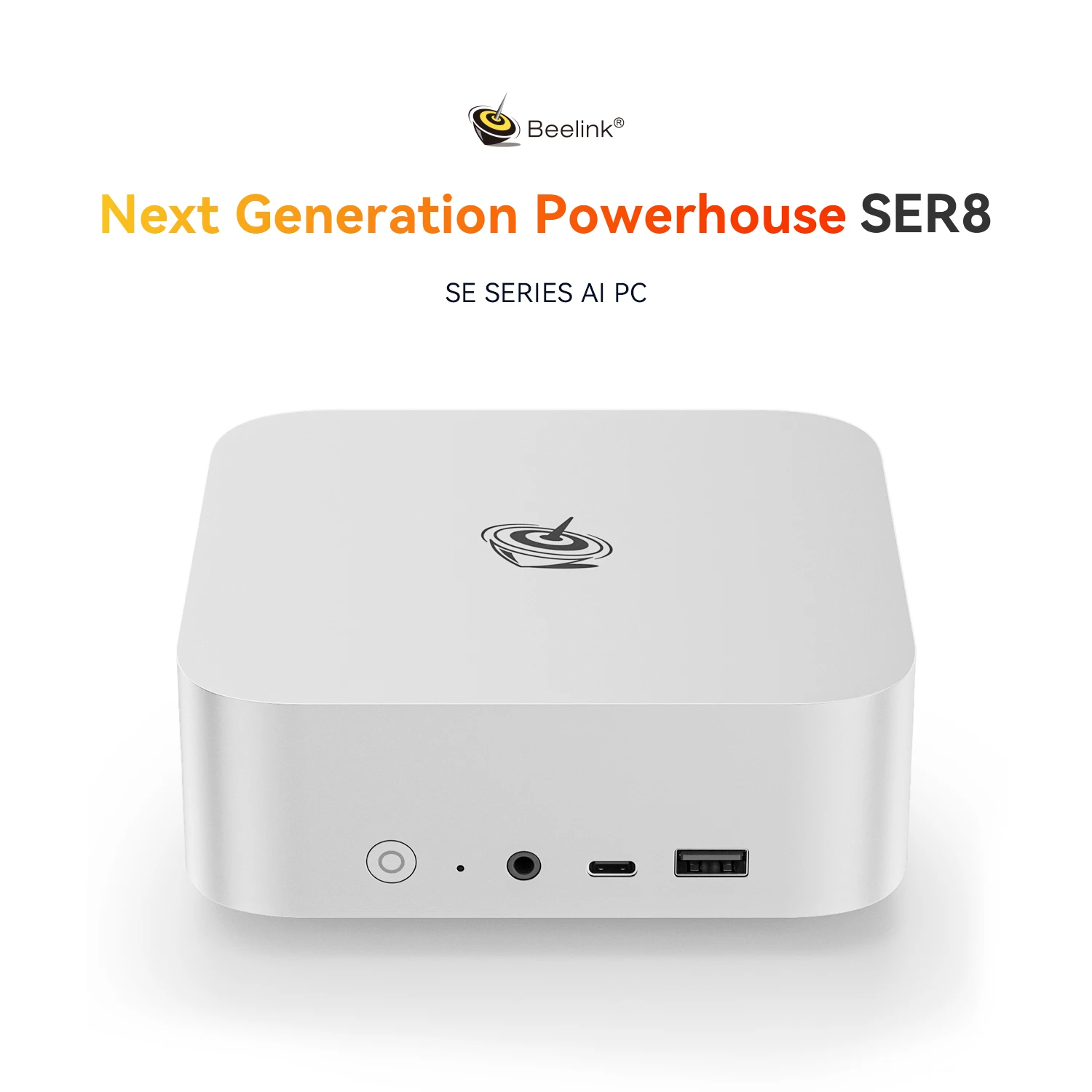 【ジャンク品】Beelink SER Series Mini PC Beelink SER8 Mini PC with AMD Ryzen 7, 32GB RAM, 1TB SSD
