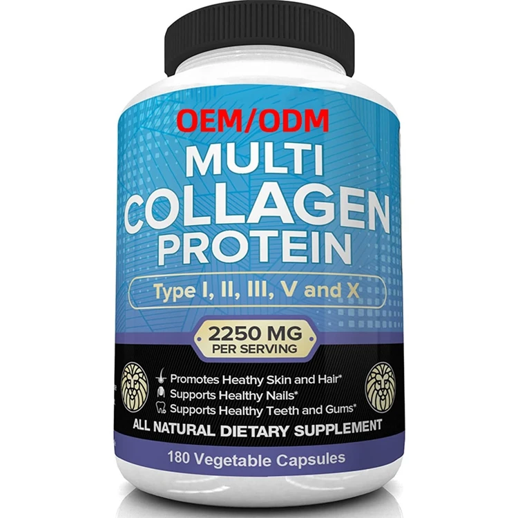 Hydrolyzed Multi Collagen Protein Capsules