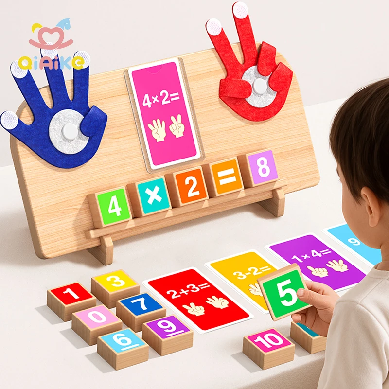 Montessori – wczesne kształcenie, cyfrowe pomoce dydaktyczne z zakresu matematyki, wprowadzanie do matematyki, zabawki do liczenia na palcach, edukacyjne zabawki matematyczne