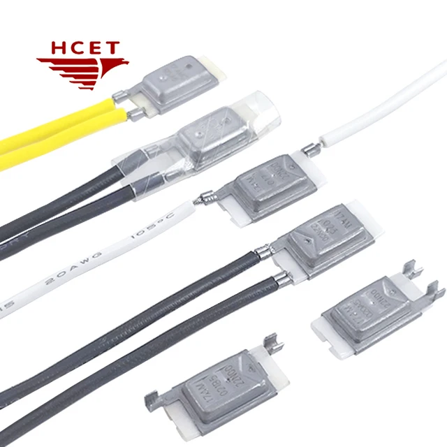 HCET 17AM Replace Klixon Motor Temperature Protection Switch Overload Thermal Protector for  Fan Motor