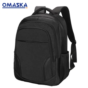 For High Quality Nylon Waterproof Polyester Lining Zipper Customized 18 Inch Lightweight Laptop School Backpack 20-35L