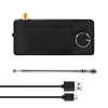 Noir + antenne télescopique + câble USB