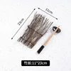Soie de bambou violette 11*23