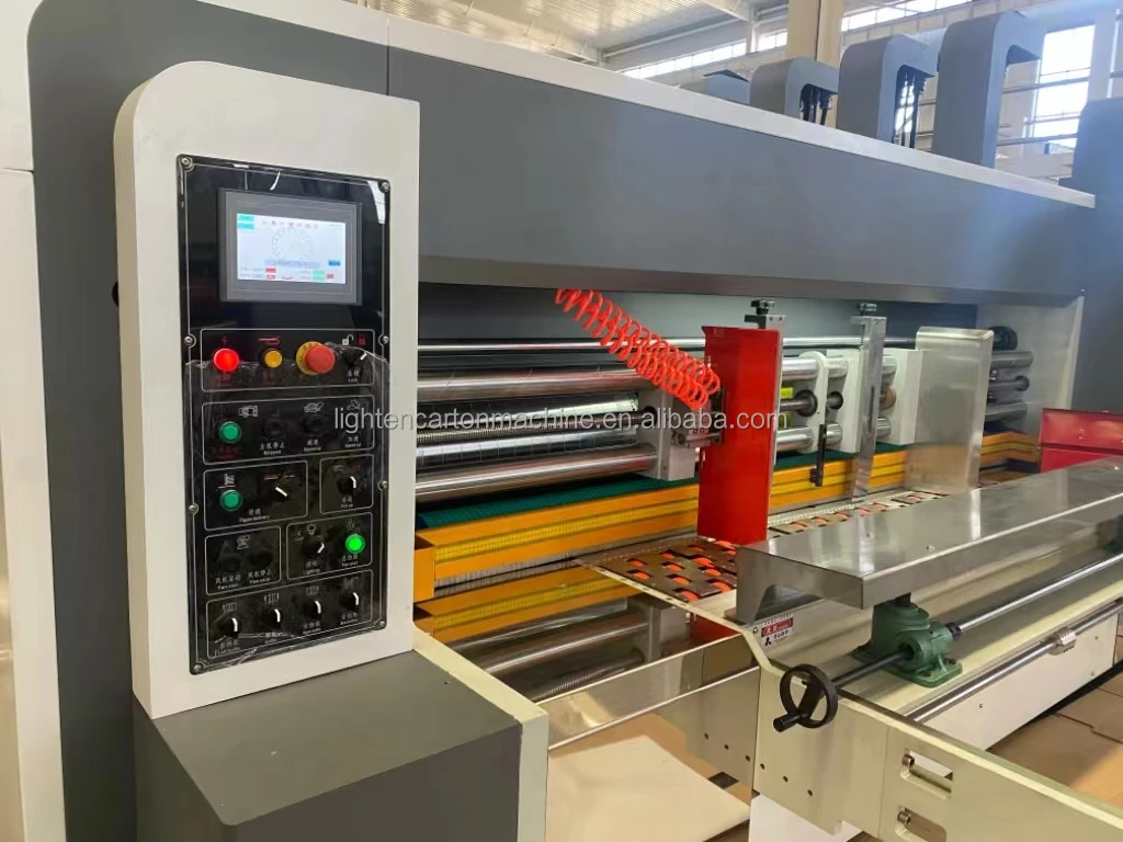 Corrugated Flexo Printing Machine Printing Machine Cardboard Printer Die Cut Printer