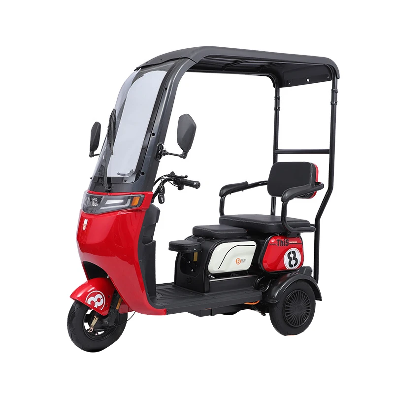 Paige Electric Tricycle Solar Panel Motorized Trike Autres Wheel