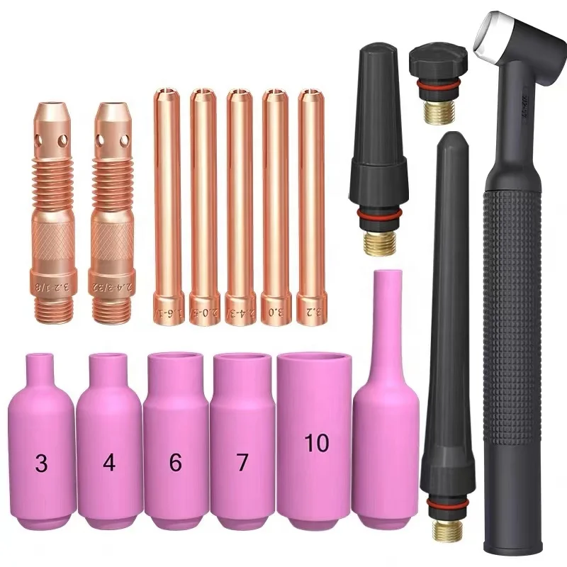 Weld Tig Welding Torch Collet Copper For Wp17/18/26 Tig Welding Torch
