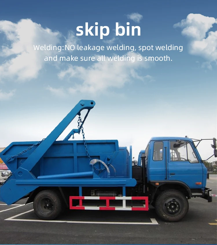 7m Container Skip Bin Waste Container Waste Management Metal For Solid ...
