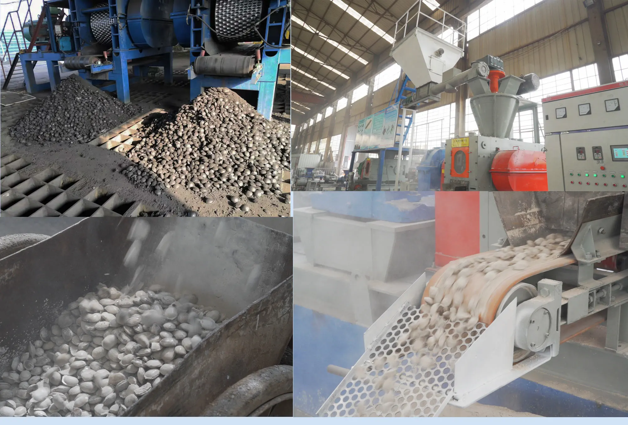 Coconut Shell Charcoal Machine Steel Slag Charcoal Briquette Machine