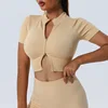 Beige Short Sleeves