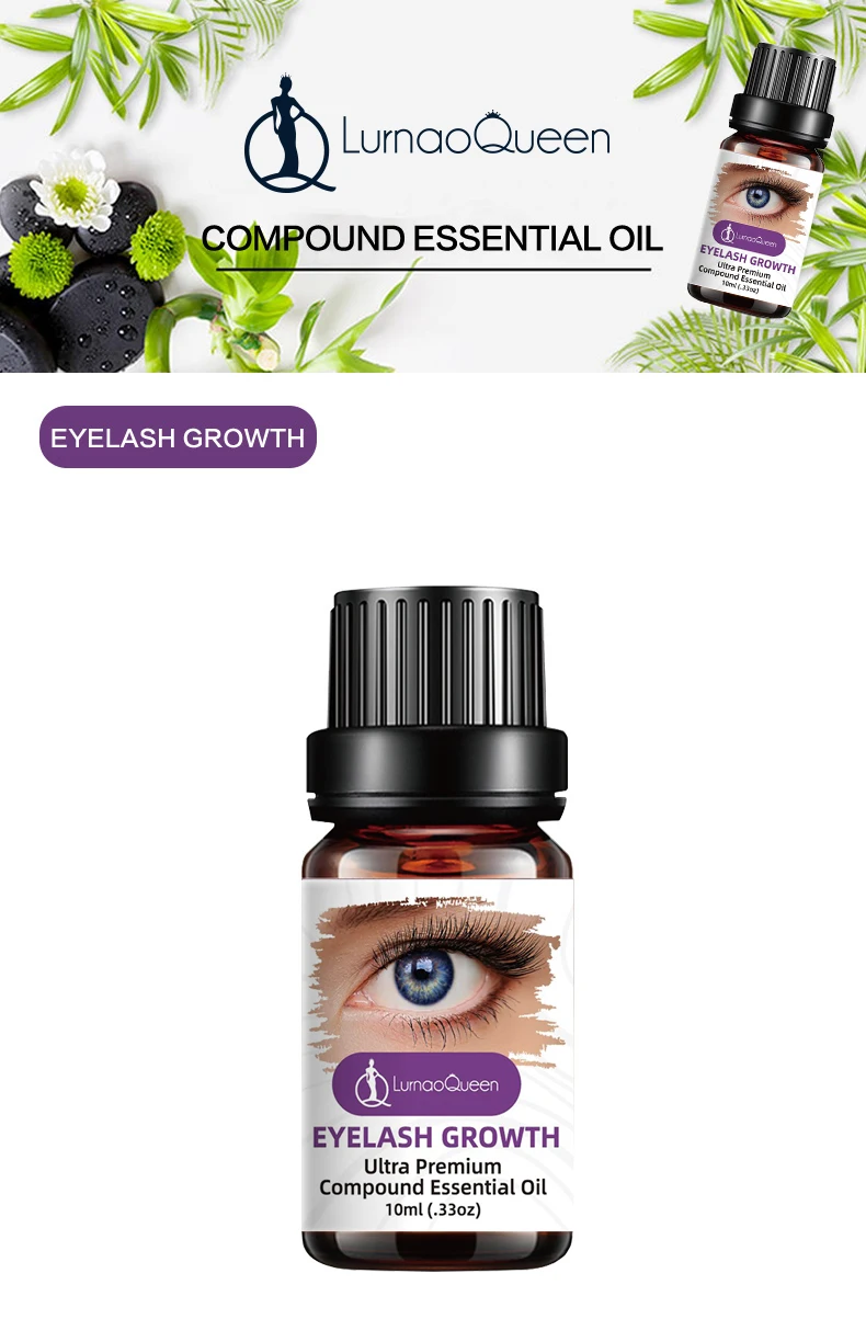 Eyelash Growing Serum 10ml Compound Eyelash Growth Essential Oil