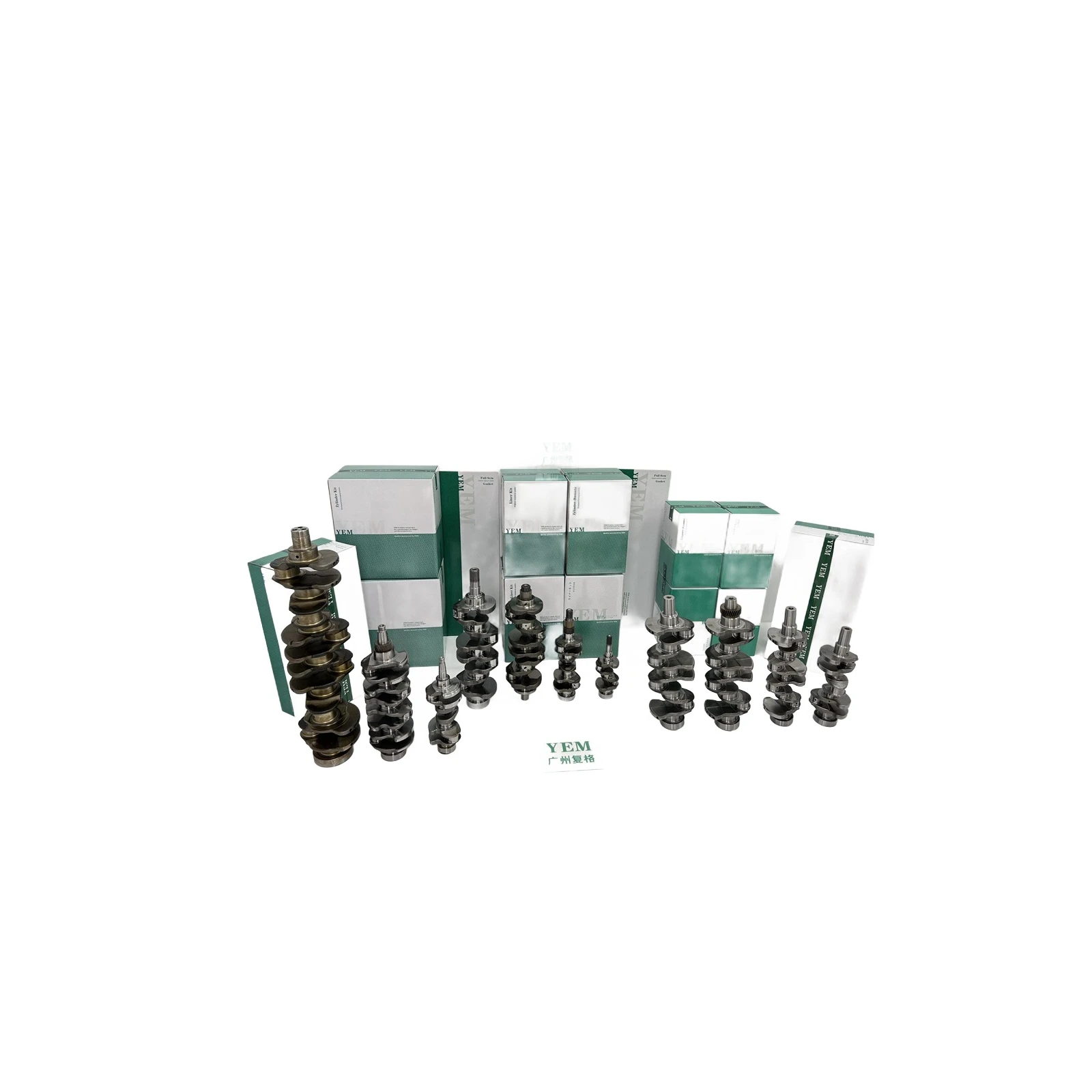 6M61 8DC10 8DC7 8DC8 Crankshaft for Mitsubishi Engine Parts