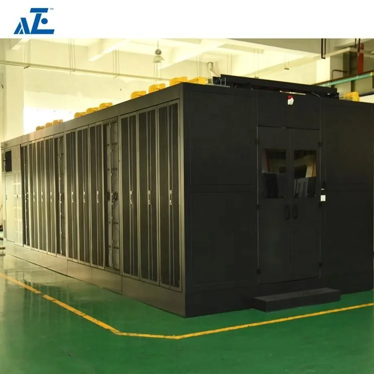 Hot Cold Aisle Containment Solution 48U Integrated Infrastructure Data Center Rack Colocation Cabinet 5G Network in Stock