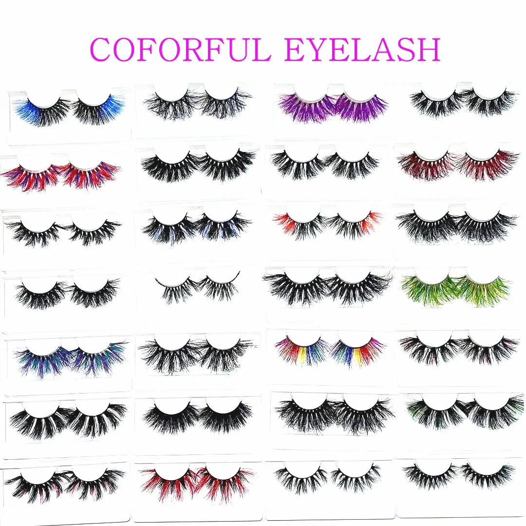 Siberian Real Mink Long Luxury Lash Mink Natural Handicraft 25mm Real