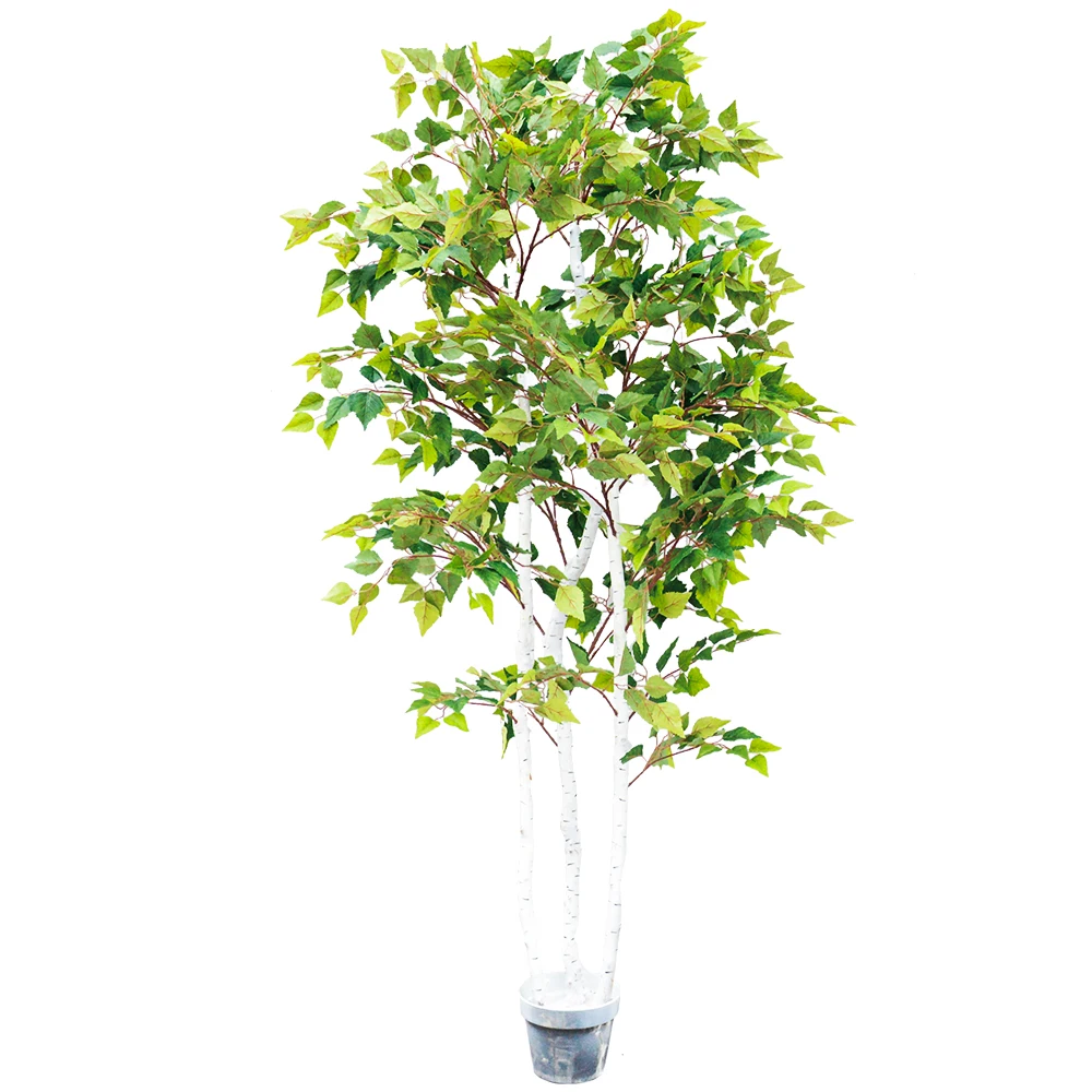 Factory Handmade Faux Birch Artificial Tree Artificial White Birch Trees for Decorative