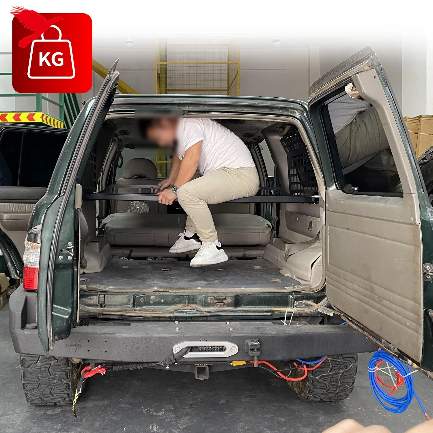 Nissan Safari Patrol Y61 Accessories Molle Panels Trunk Organizer