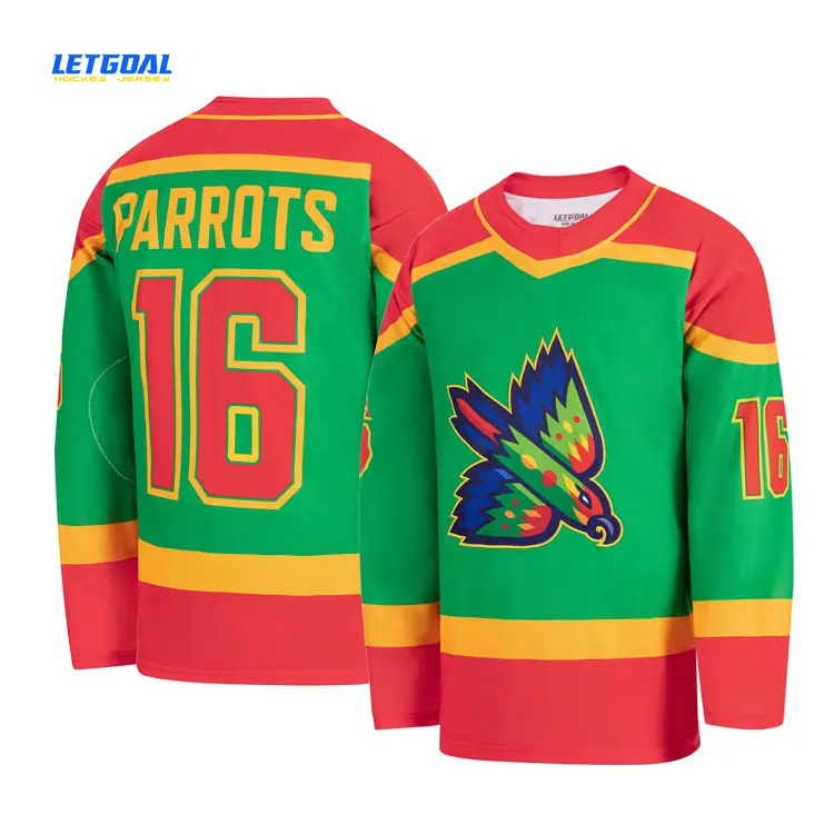 Sublimated Ice Hockey Jersey Team Uniform Wholesale Custom Embroidered