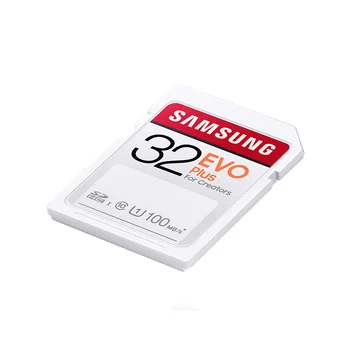 SAMSUNG EVO Plus 128GB SD Card 64GB 32GB MicroSD SDHC SDXC Class 10 256GB Memory Card Up to 130MB/s for Video Camera