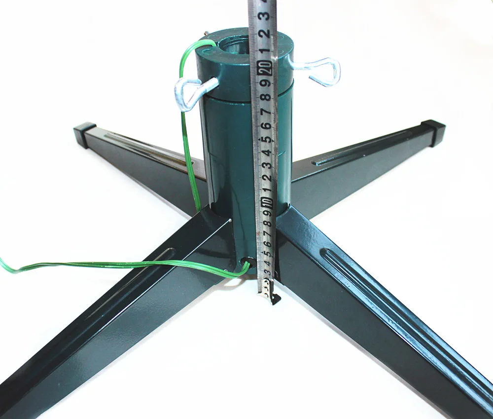 Support Rotatif Pour Sapin De Noël - Rotation 360°, 3 Modes (lumière+rotation/lumière Seule/off), Prise Intégrée, Pour Sapins Jusqu'à 2,1 M