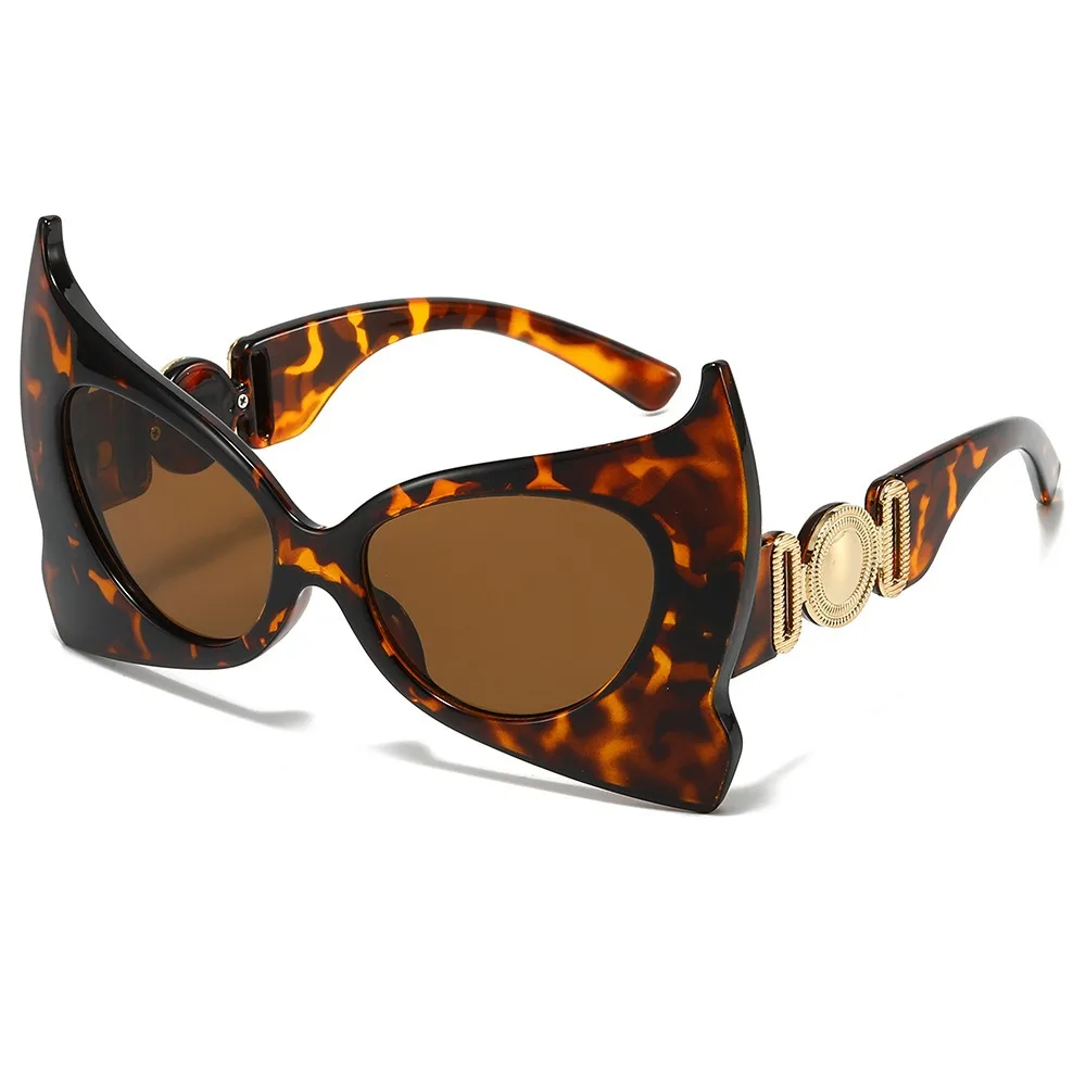 Oversized Oval Retro Butterfly Frame Sunglasses UV400 Protection Amazon.com: WNCKSQ Oversized Butterfly Shape Sunglasses  main image 4