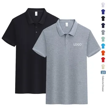 Unisex Golf Polo Shirt Short Sleeve Polyester Custom Mens Womens Fashion T-Shirt