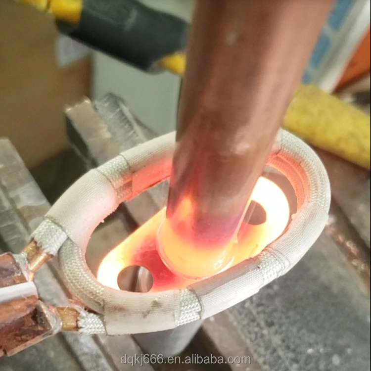 Mobile Induction Heater With Flexible Heating Coil Welding Machine for Tube Welding Brazing Copper Tube in air Condition
