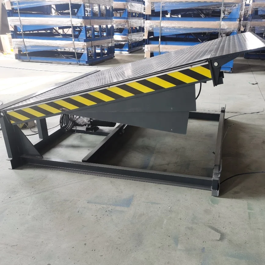 Cheap 6Ton Material Handling Equipment Container Loading Ramp Hydraulic Platform Dock Leveler