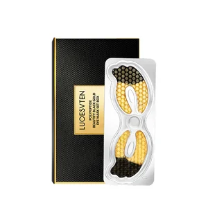 OEM ODM Factory Price High Quality 24k Gold Eye Masks-with Collagen Under Eye Patches for Skin Care Brand