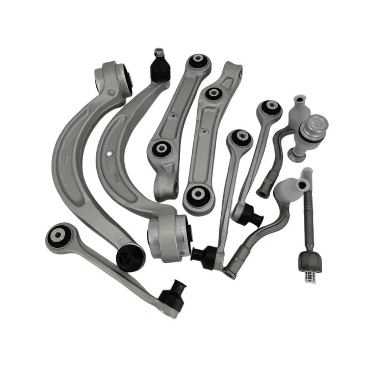 Control Arm and Ball Joint Assembly Suspension Steering Set Inner Tie Rod End of Aluminum Control Arm Kit for Audi A4 B9