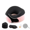 Cuscino per il collo + Mascherina per gli occhi + Tappi per le orecchie + Borsa per il trasporto + EVA