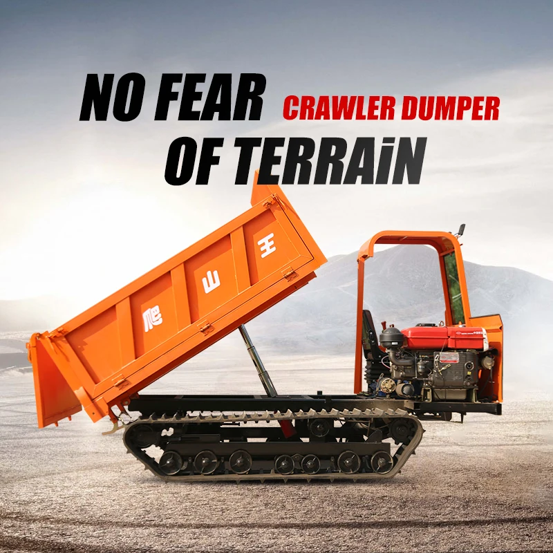 Одобренный CE Китайский Лидер продаж SD30T 3-х тонный гусеничный самосвал 3TON Гусеничный мини-самосвал