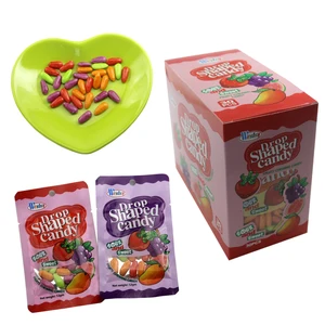 Hot Selling Colorful Mix Drop Shaped Sweet Fruit Flavour Hard Candy for Kids