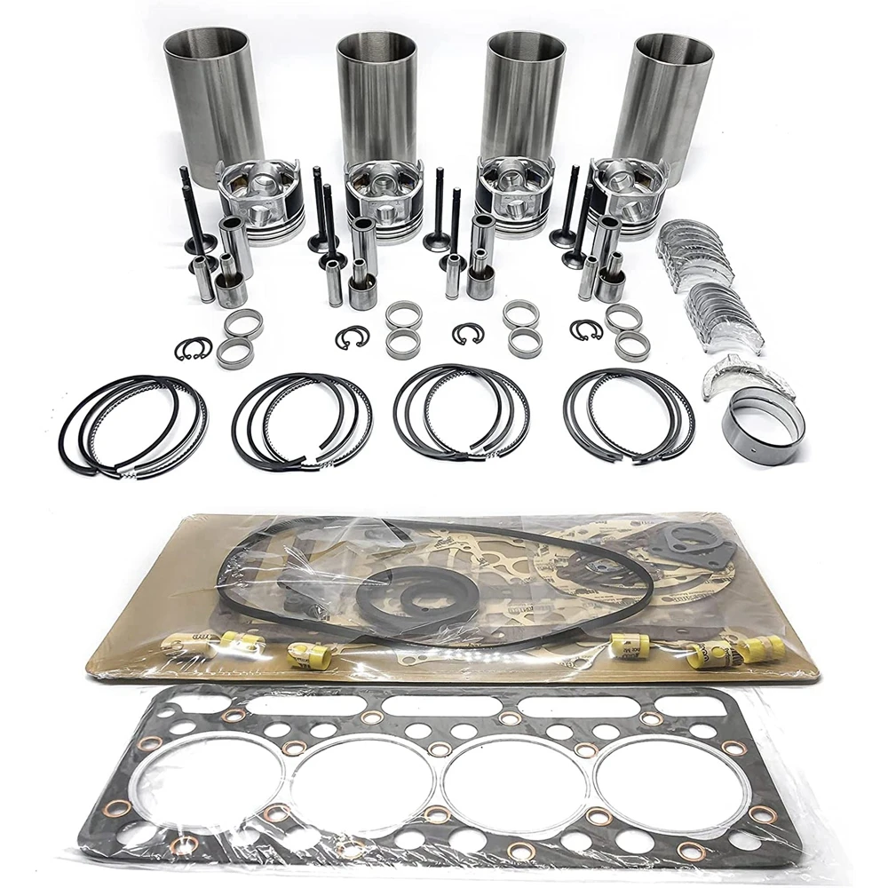 IZUMI Overhaul Rebuild Kit for Komatsu 4D94LE-2 4D94LE-2Z D20A-8 D20P-8 D21A-8 Heavy Duty Engine Parts