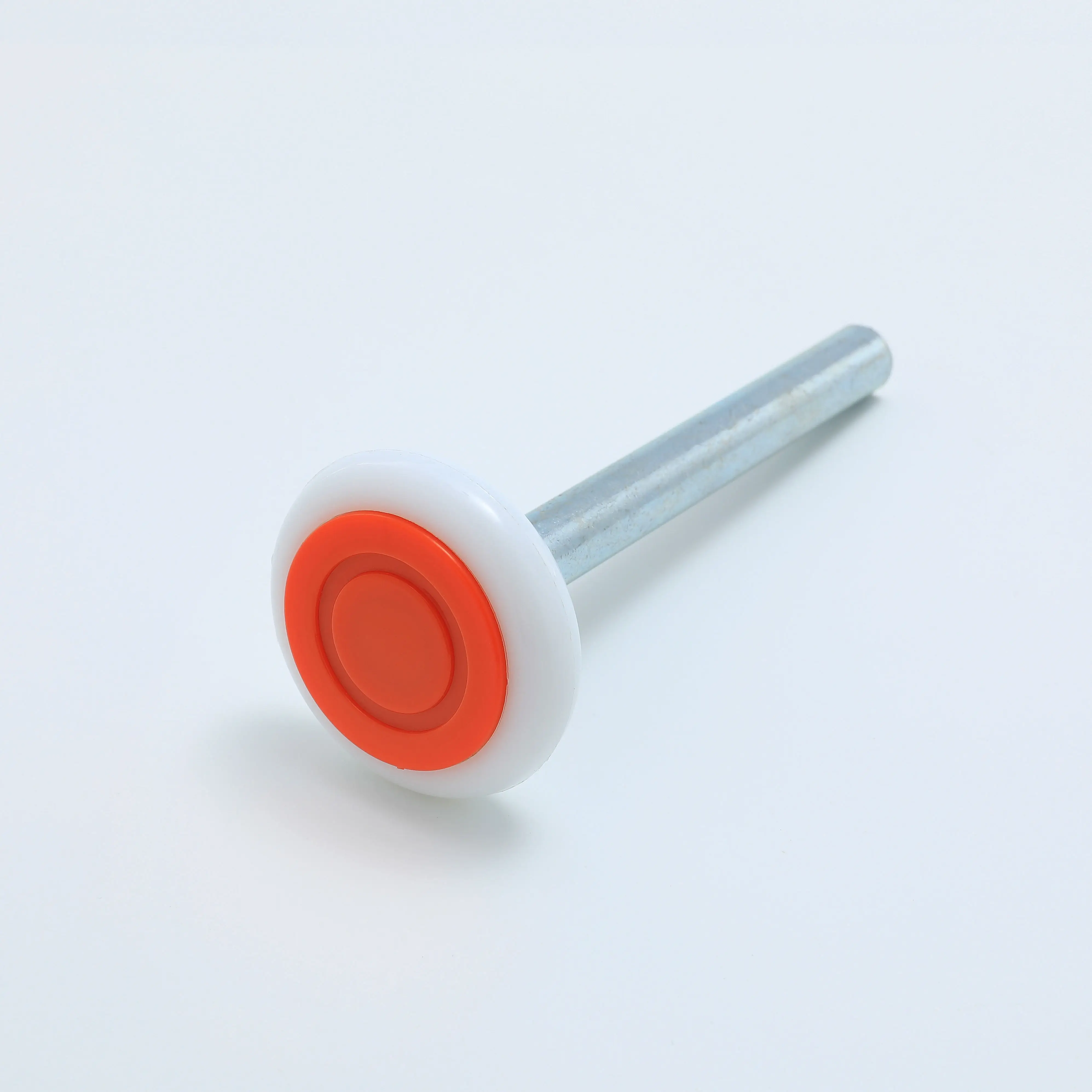 product 46120mm white wheels orange dust cover 6200zz bearing garage door roller-1