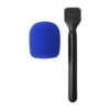 Azul con logo