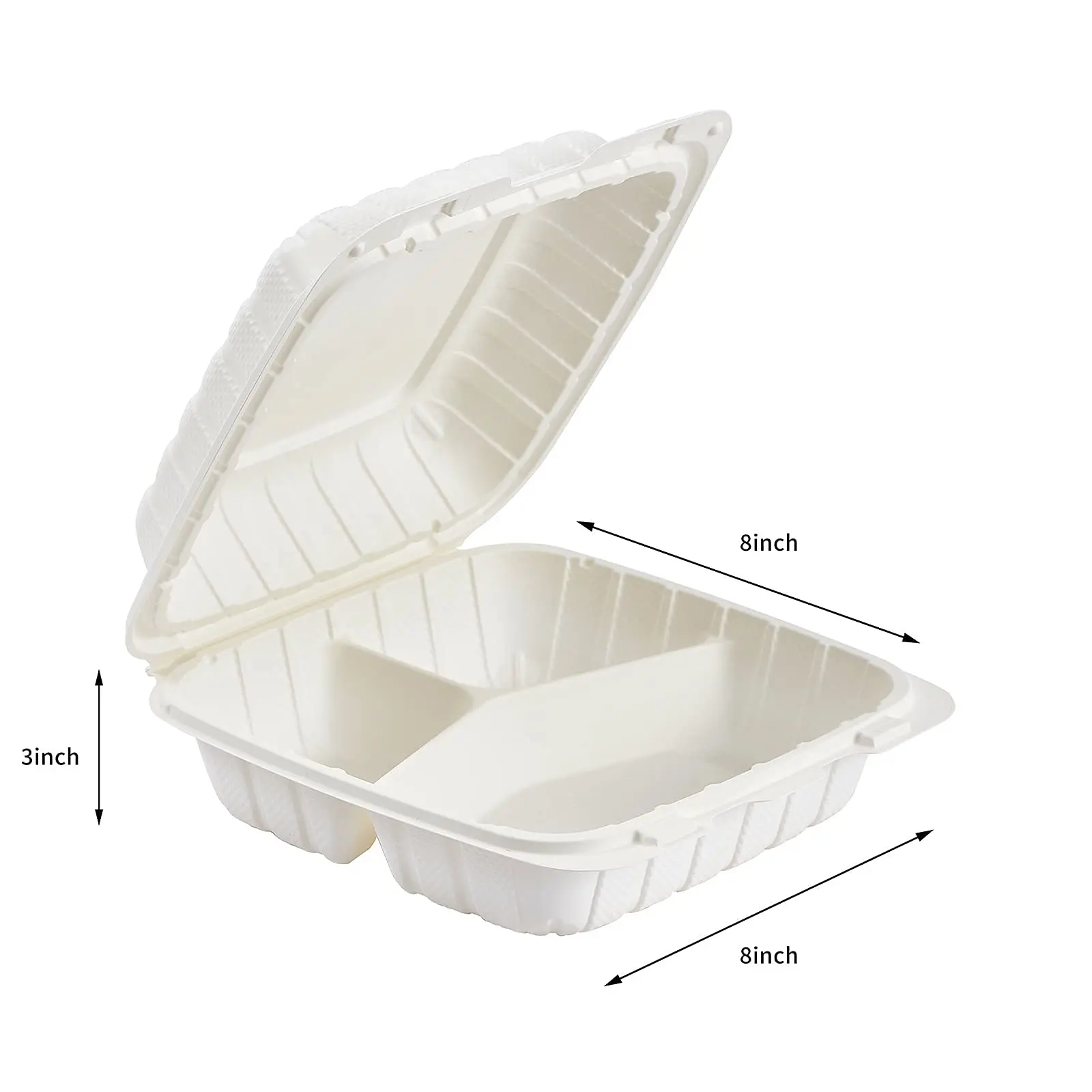 9x6 Inch White Plastic Mfpp 9