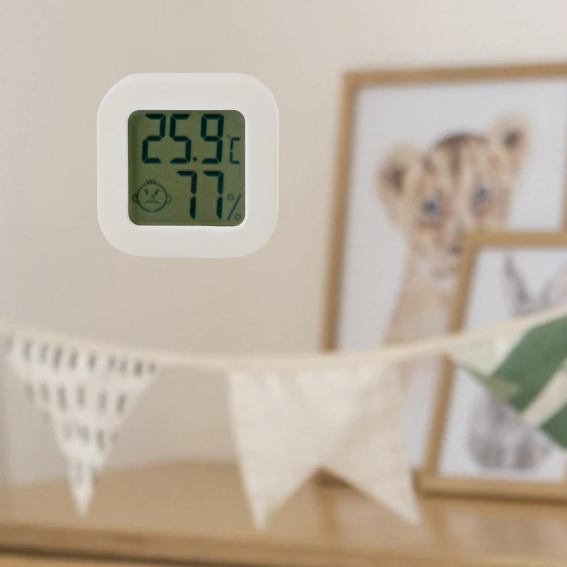 Direct Sale Digital Temperature Humidity Monitors Baby Room LCD Digital Thermometer Hygrometer for Indoor