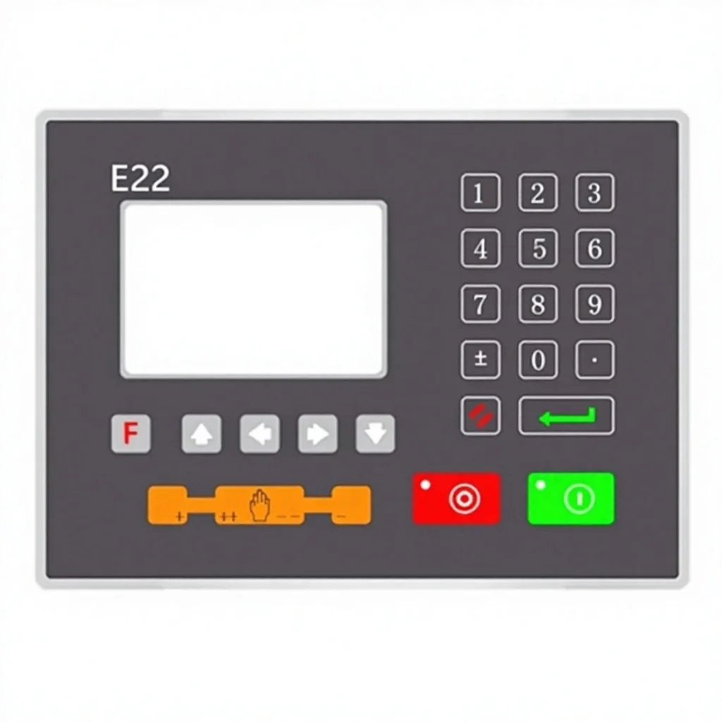 TEBAK CNC Estun E22 System Set with Servo Motor Control - Digital Display CNC Controller for Shearing Machine & Bending Machine