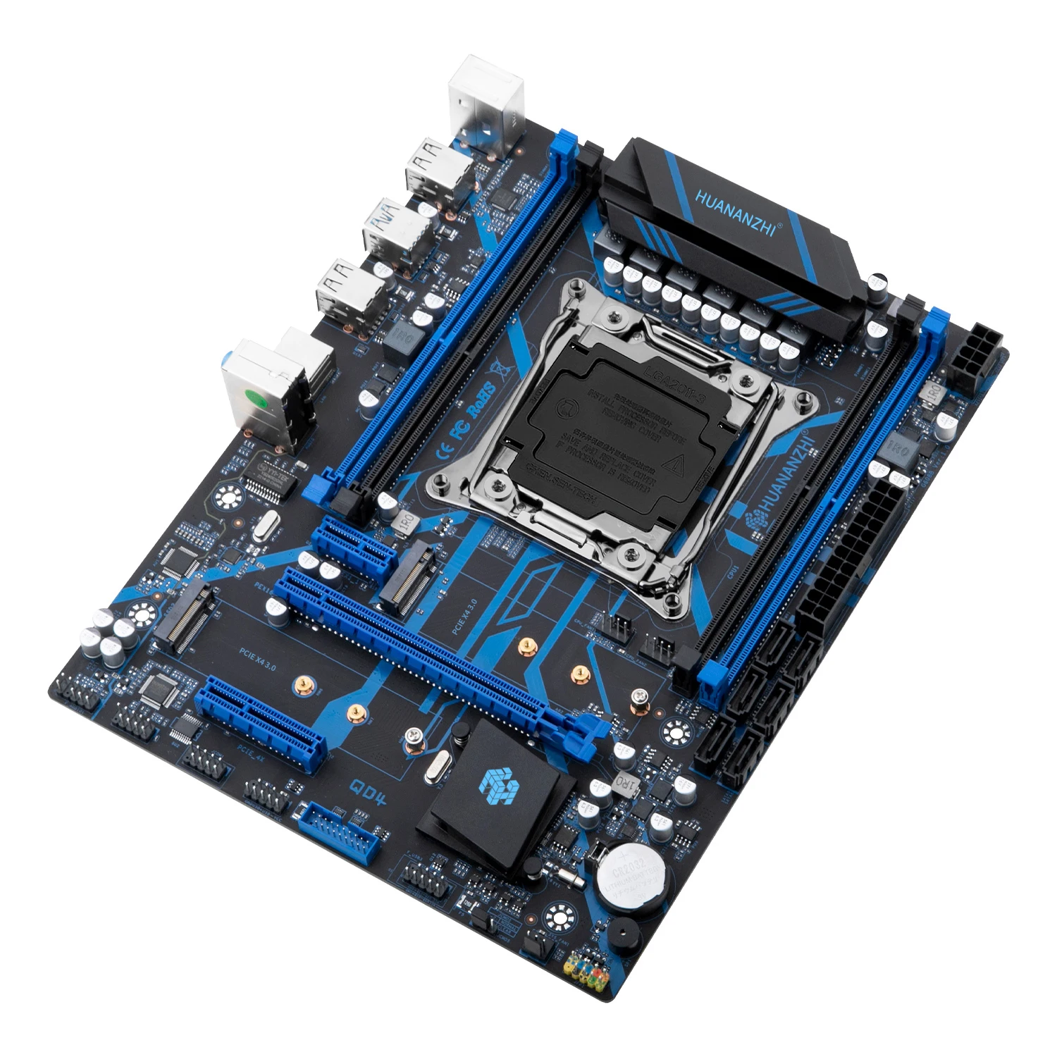 【くるまん】X99-M WS/SE + E5-1520 V4 + クーラー HUANANZHI X99 QD4 Motherboard - Intel Xeon Support DDR4